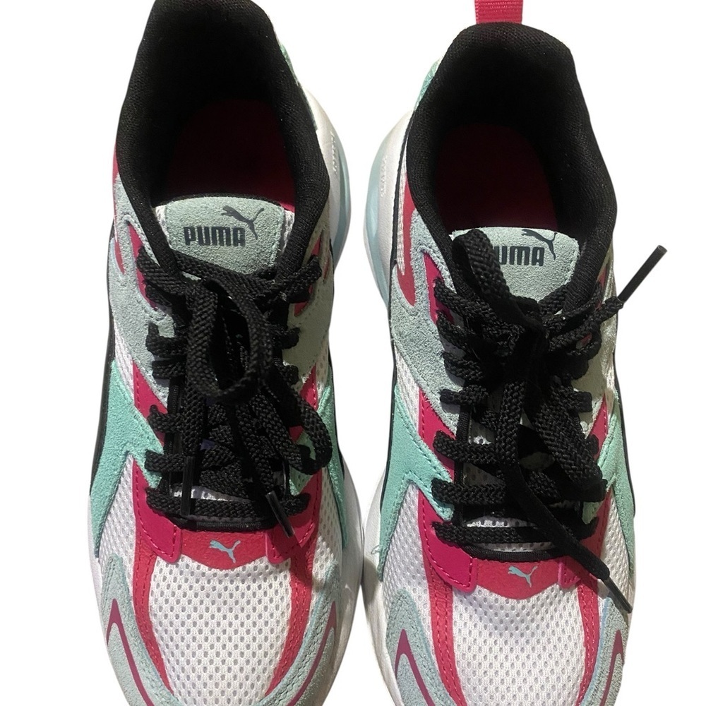 Puma soft stride Sneakers with Pink and Black Highlights women’s 8 EUC - Picture 2 of 7